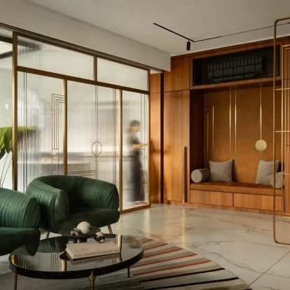 Ένα σπίτι στην Chennai που παντρεύει την Art Deco με τη σύγχρονη ινδική αισθητική