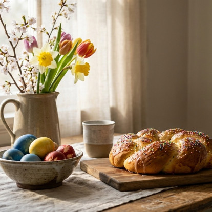 Πάσχα στην Ελλάδα: Τα παραδοσιακά γλυκά, οι συμβολισμοί και οι γεύσεις της Ανάστασης