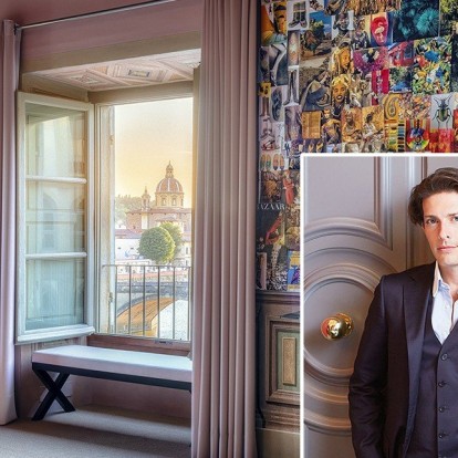  To υπέροχο Palazzo Corsini του ιδρυτή του οίκου Aquazzura στη Φλωρεντία