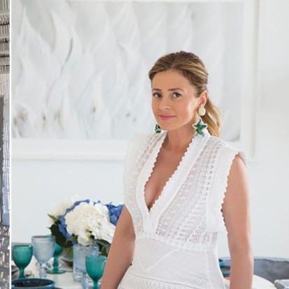 H Mαλβίνα Σαραντίτη μας υποδέχεται στο καταφύγιό της στην Αντίπαρο