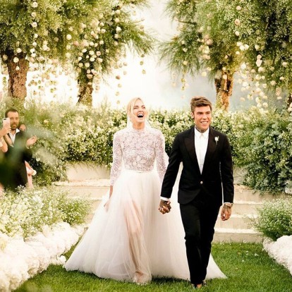 Όλες οι λεπτομέρειες για το bridal look της Chiara Ferragni 