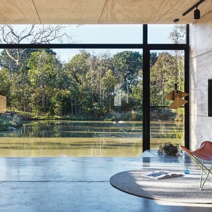 Mια κατοικία που σχεδιάστηκε ως χώρος ανάπαυσης και χαλάρωσης 