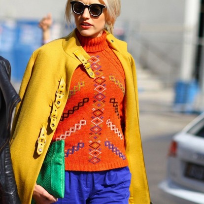 Πώς να βάλετε το color blocking στην γκαρνταρόμπα σας