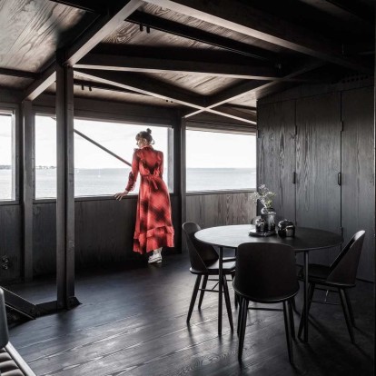  Ένα one room hotel μέσα σ' έναν γερανό στο λιμάνι της Κοπεγχάγης