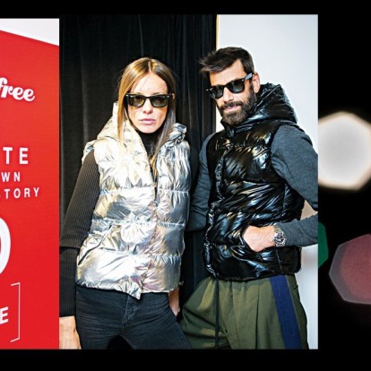 The power of two: Ο Μιχάλης Πάντος κάνει 10+1 fashion ερωτήσεις στη Χρυσιάννα Ανδριοπούλου