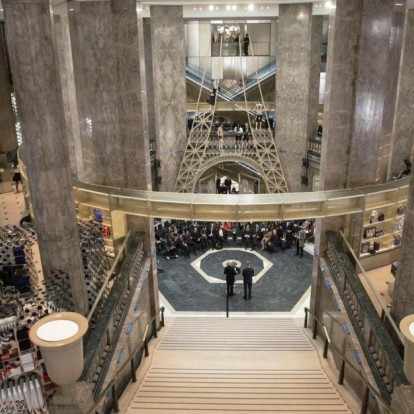 Δείτε πρώτοι το νέο και εντυπωσιακό Galeries Lafayettes στην Champs Élysées