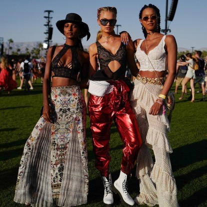 Μαθήματα boho styling από τις παρευρισκόμενες στο Coachella Festival 