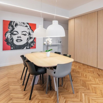 Frame house: Ένα σύγχρονο διαμέρισμα στη Θεσσαλονίκη που τολμάει να διαφέρει