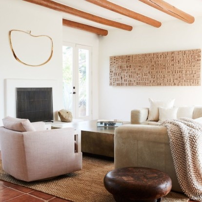 Ένα ονειρεμένο σπίτι στη Santa Barbara με earthy διακόσμηση και μινιμαλιστικά στοιχεία