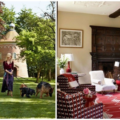 Αποδράστε στο πανέμορφο σπίτι της Claudia Schiffer 