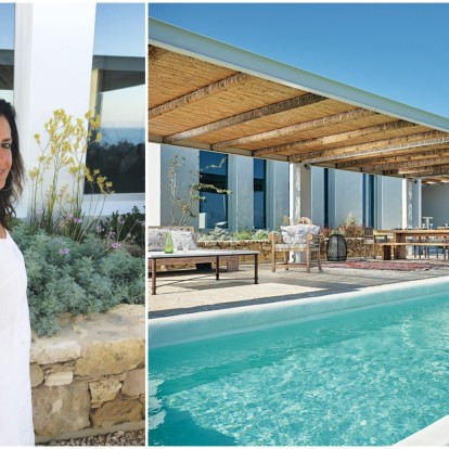 Η αρχιτέκτονας Μαρία Παπαδάκη δημιούργησε ένα συγκλονιστικό καταφύγιο στο Άνω Κουφονήσι