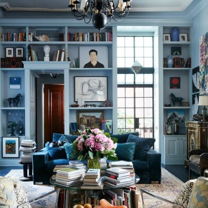 Μέσα στο ονειρεμένο και παραμυθένιο διαμέρισμα ενός διάσημου εικαστικού στη Νέα Υόρκη