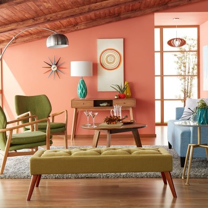 Δημιουργήστε μια φρέσκια 60s inspired διακόσμηση στους χώρους σας 