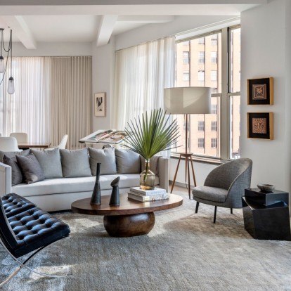 Σε αυτό το διαμέρισμα με χολιγουντιανό αέρα το χθες συναντά το σήμερα