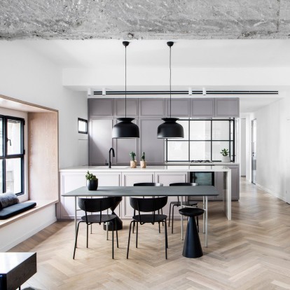 Ένα σύγχρονο διαμέρισμα στο Τελ Αβίβ που αποτελεί ωδή στο industrial design