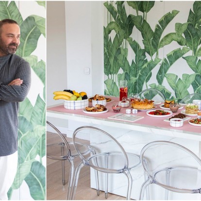 Ο μάγειρας και nomad chef Ανδρέας Λαγός μας υποδέχεται στο ιδιαίτερο σπίτι του στο κέντρο της Αθήνας