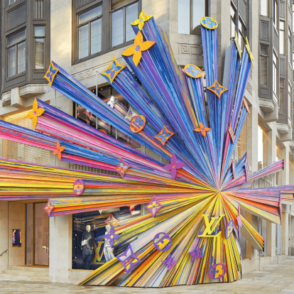 Το ανανεωμένο Louis Vuitton Maison στη New Bond Street ξεπερνά κάθε φαντασία 