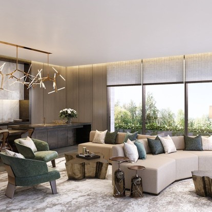 Μια υπερπολυτελής κατοικία στη Σαγκάη συνδυάζει τα fashion στοιχεία με την πολιτιστική κληρονομιά