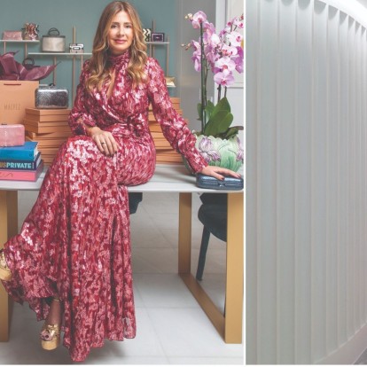 Η δημιουργός Μαλβίνα Σαραντίτη γνωρίζει την τέχνη της αισθητικής και μας υποδέχεται στο ιδιαίτερο showroom της, στο κέντρο της Αθήνας