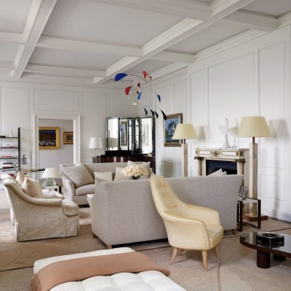 Δείτε πώς ένα ιστορικό διαμέρισμα στο Manhattan ανανεώθηκε χωρίς να χάσει την αίγλη του  