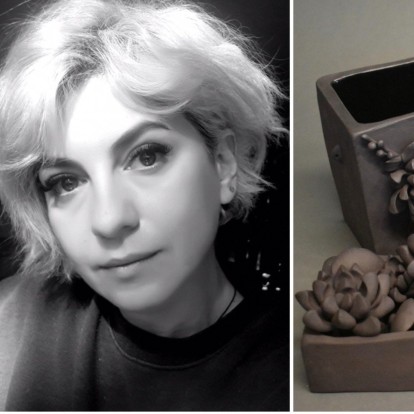 Η κεραμίστρια Νάνσυ Λειβαθινού μας συστήνει τη νέα της συλλογή Flora Ceramica που αποτελεί μια ωδή στα στοιχεία της φύσης