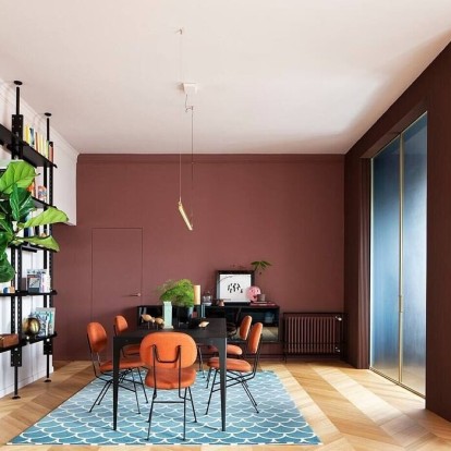 Θαυμάστε ένα μοντέρνο διαμέρισμα που θυμίζει πίνακα ζωγραφικής στο Μιλάνο 