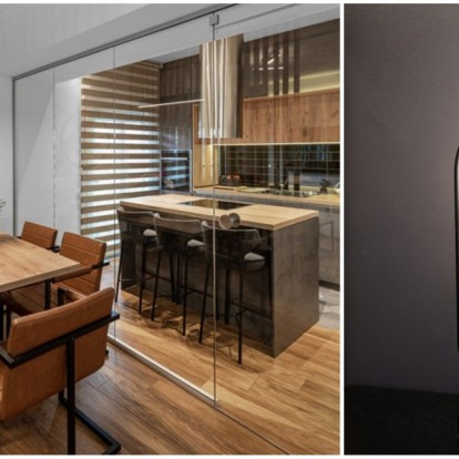 Ηouse in the hills: Ένα διαμέρισμα στη Θεσσαλονίκη με ειδικές κατασκευές και κυρίαρχο υλικό το ξύλο 