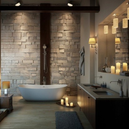 Bathroom lighting: Εύκολοι και πρακτικοί τρόποι για να δώσετε φως σε ένα μικρό μπάνιο χωρίς παράθυρα