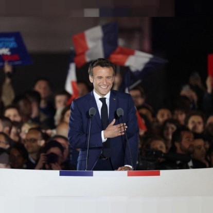 Επανεκλογή Macron: Μια πολιτική νίκη, ταυτισμένη με κρατικό διχασμό