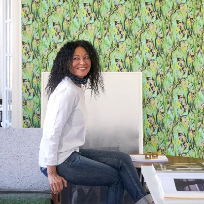 H Interior designer Tricia Guild μας ξεναγεί στον κόσμο των eclectic υφασμάτων της