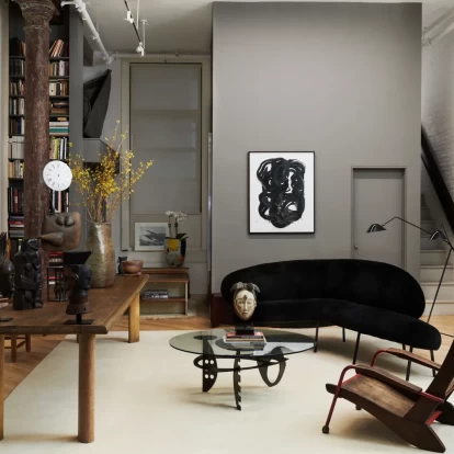 Περιηγηθείτε στο εντυπωσιακό Tribeca Loft του design dealer, Hugues Magen