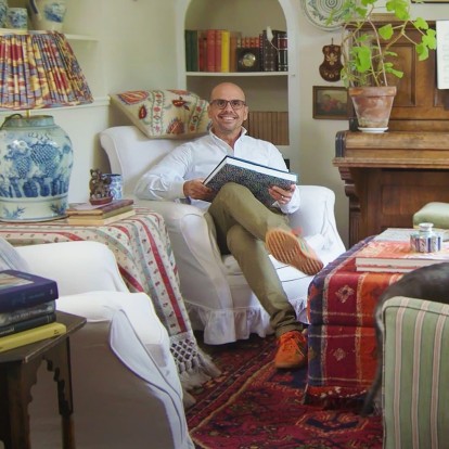  O interior designer, Carlos Garcia μας ξεναγεί στο εντυπωσιακό εξοχικό του