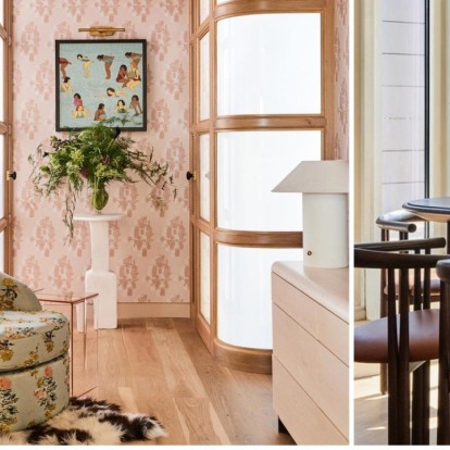 Αυτή η μοντέρνα κατοικία στο Chelsea αποδεικνύει ότι το ροζ χρώμα μπορεί να είναι απόλυτα κομψό 