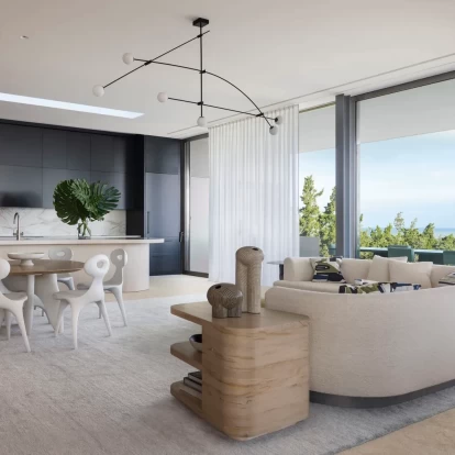 Περιηγηθείτε σε μια φουτουριστική κατοικία στα Hamptons που επιμελήθηκε ο αρχιτέκτονας Steven Harris