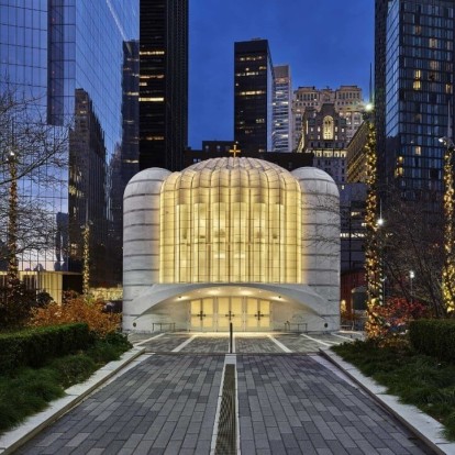 Άνοιξε ο Ναός του Αγίου Νικολάου στη  Νέα Υόρκη με σχεδιασμό του Santiago Calatrava