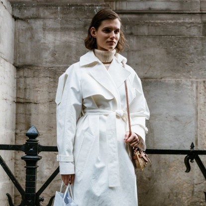 Πώς θα φορέσετε το λευκό παλτό με στιλ τον χειμώνα