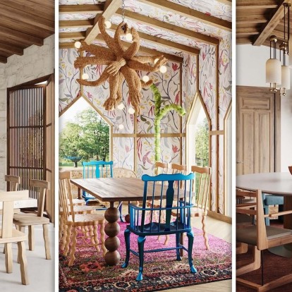Τρεις designers δημιουργούν διαφορετικά concepts στο ίδιο dining room